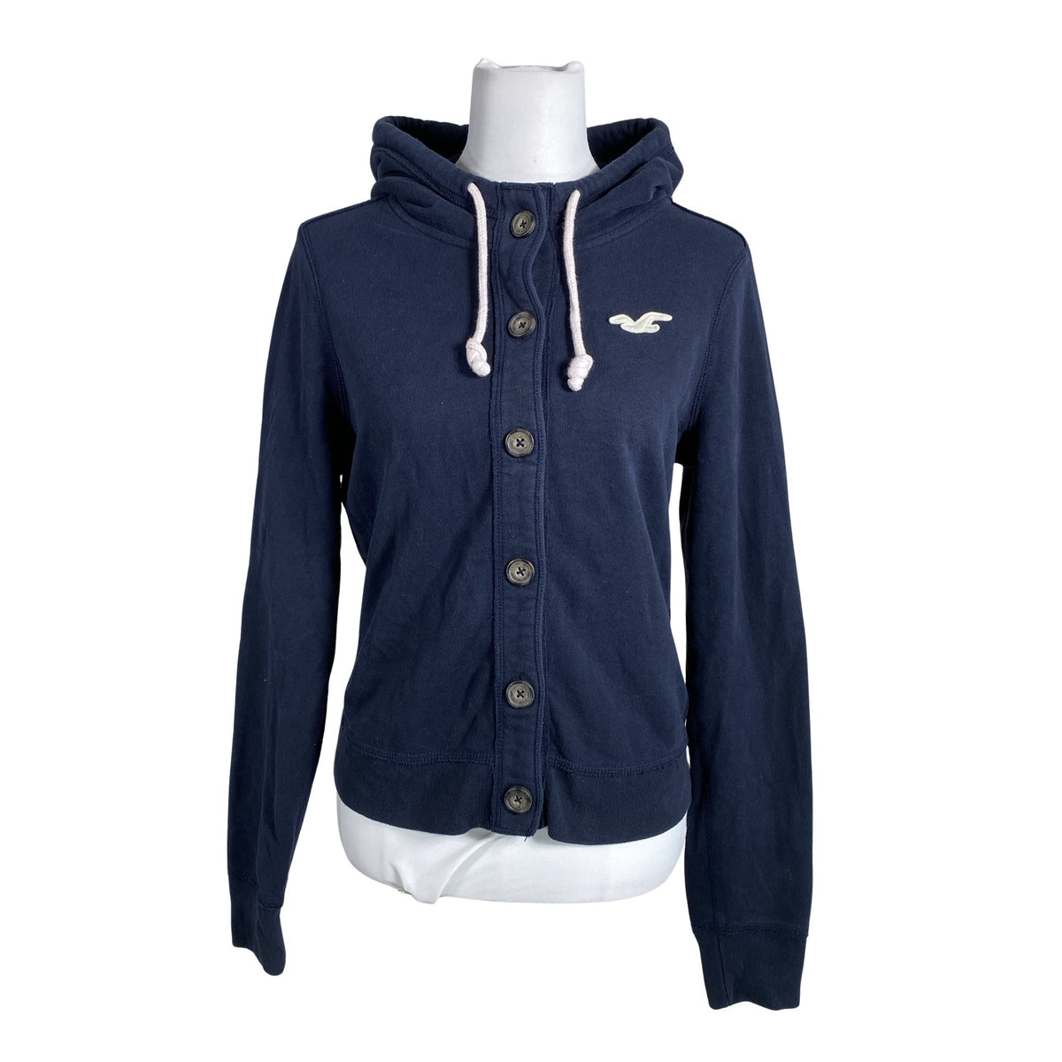 Unisex Hollister - Hoodie, size 40 - Blue (1)