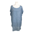 Unisex Sandra Fellini - Short-sleeved blouse, size 36 - Blue ()