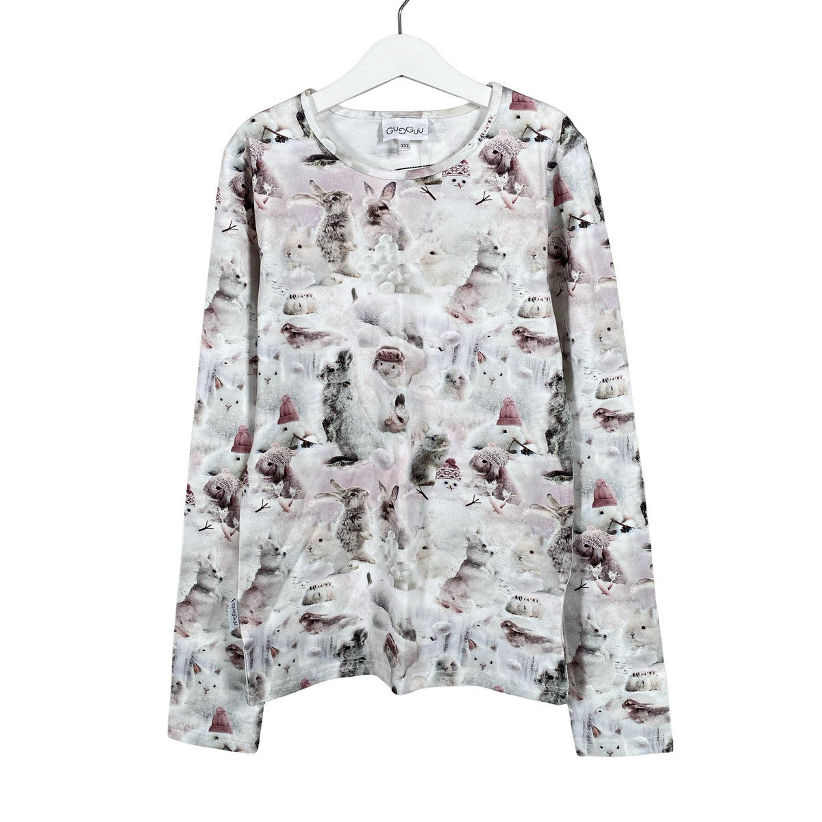 Unisex Gugguu - Tricot shirt, size 146 - 152 - White (1)