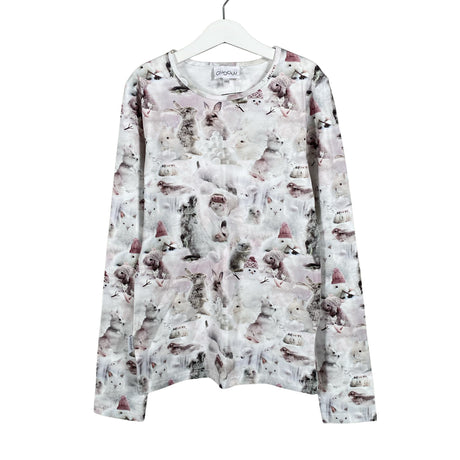 Unisex Gugguu - Tricot shirt, size 146 - 152 - White ()