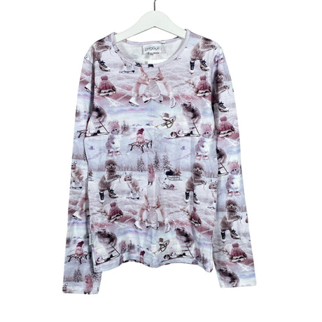 Unisex Gugguu - Tricot shirt, size 146 - 152 - Violet ()