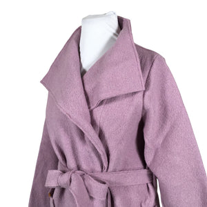 Unisex Ommellinen - Wool coat, size 42 - Violet (2)
