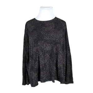 Unisex Nanso - Tricot shirt, size 44 - Black (1)
