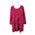 Unisex Kude Design - Tricot tunic, size 46 - Pink ()