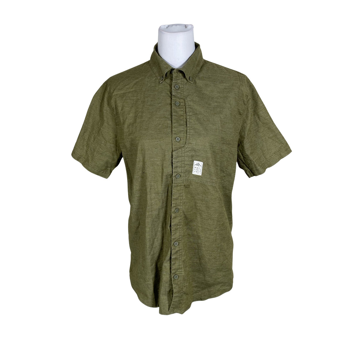 Unisex Maloja - Collared shirt, size 38 - Green (1)