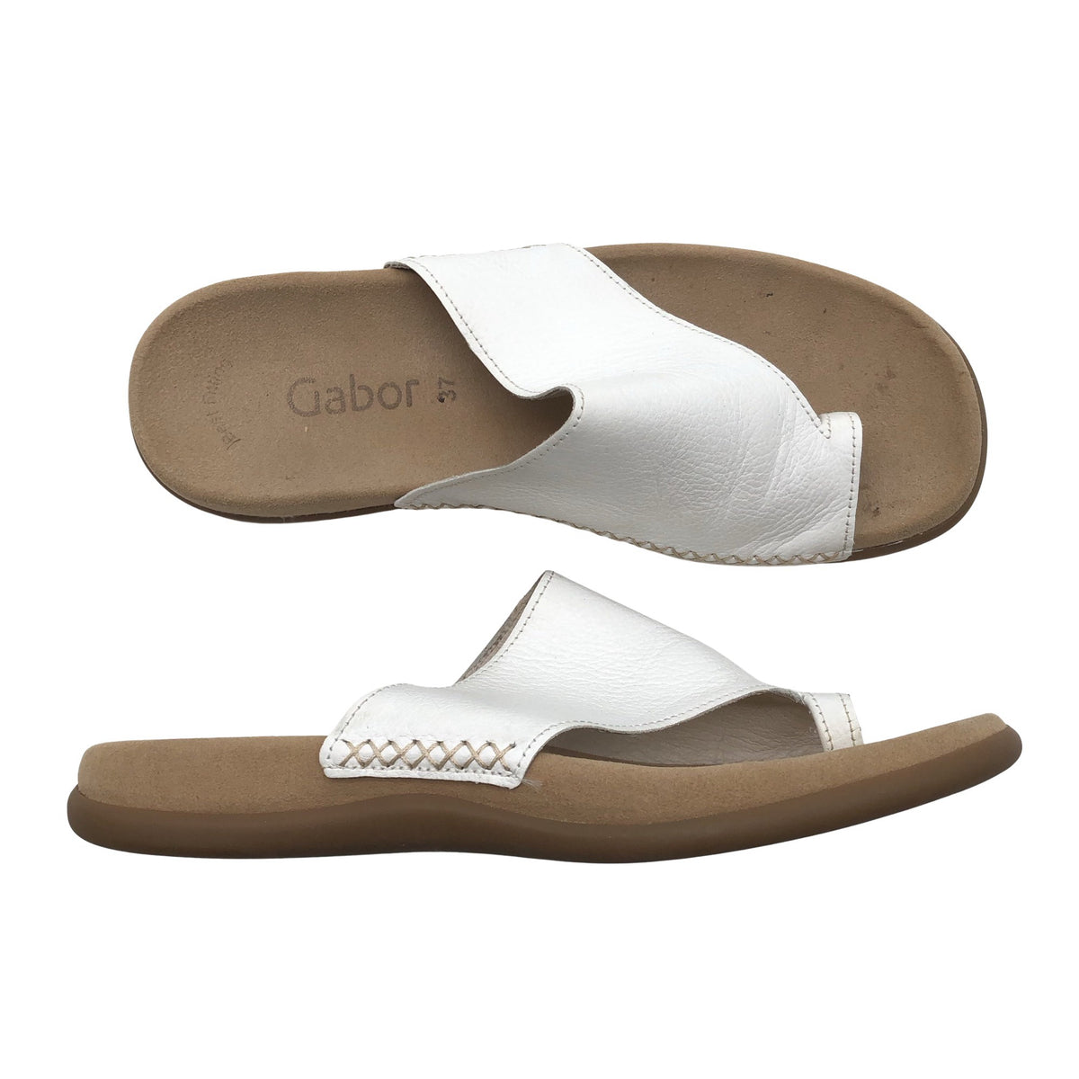 Unisex Gabor - Sandals, size 37 - White (1)