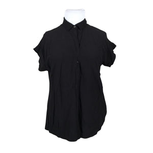 Unisex Sand - Short-sleeved blouse, size 42 - Black (1)