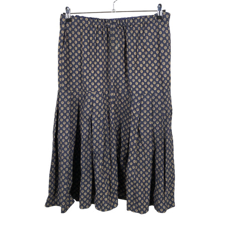 Unisex Handmade - Fabric skirt, size 38 - Blue ()