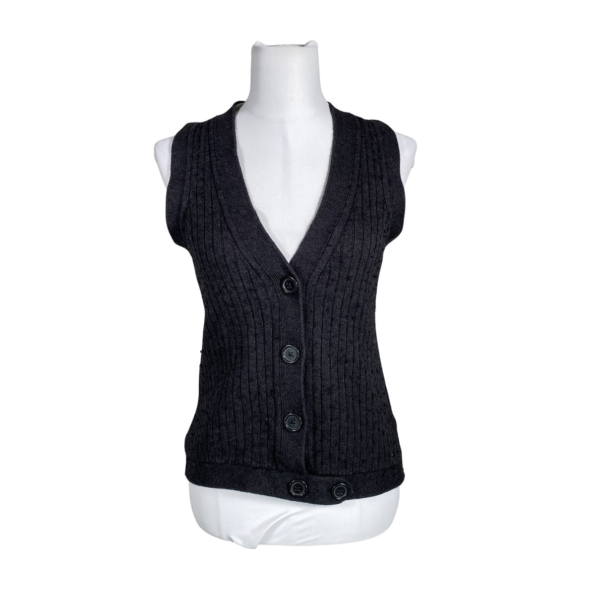 Unisex Tommy Hilfiger - Knit vest, size 38 - Gray (1)