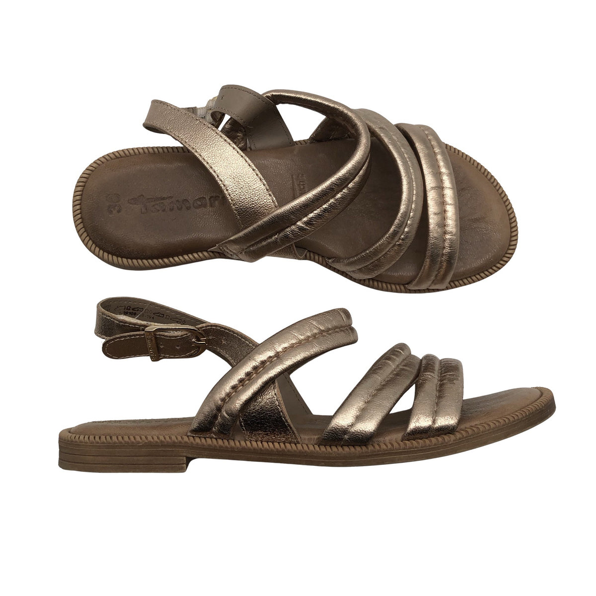 Unisex Tamaris - Sandals, size 36 - Gold (1)