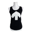 Unisex Reet Aus - Tricot tank top, size 38 - Black ()