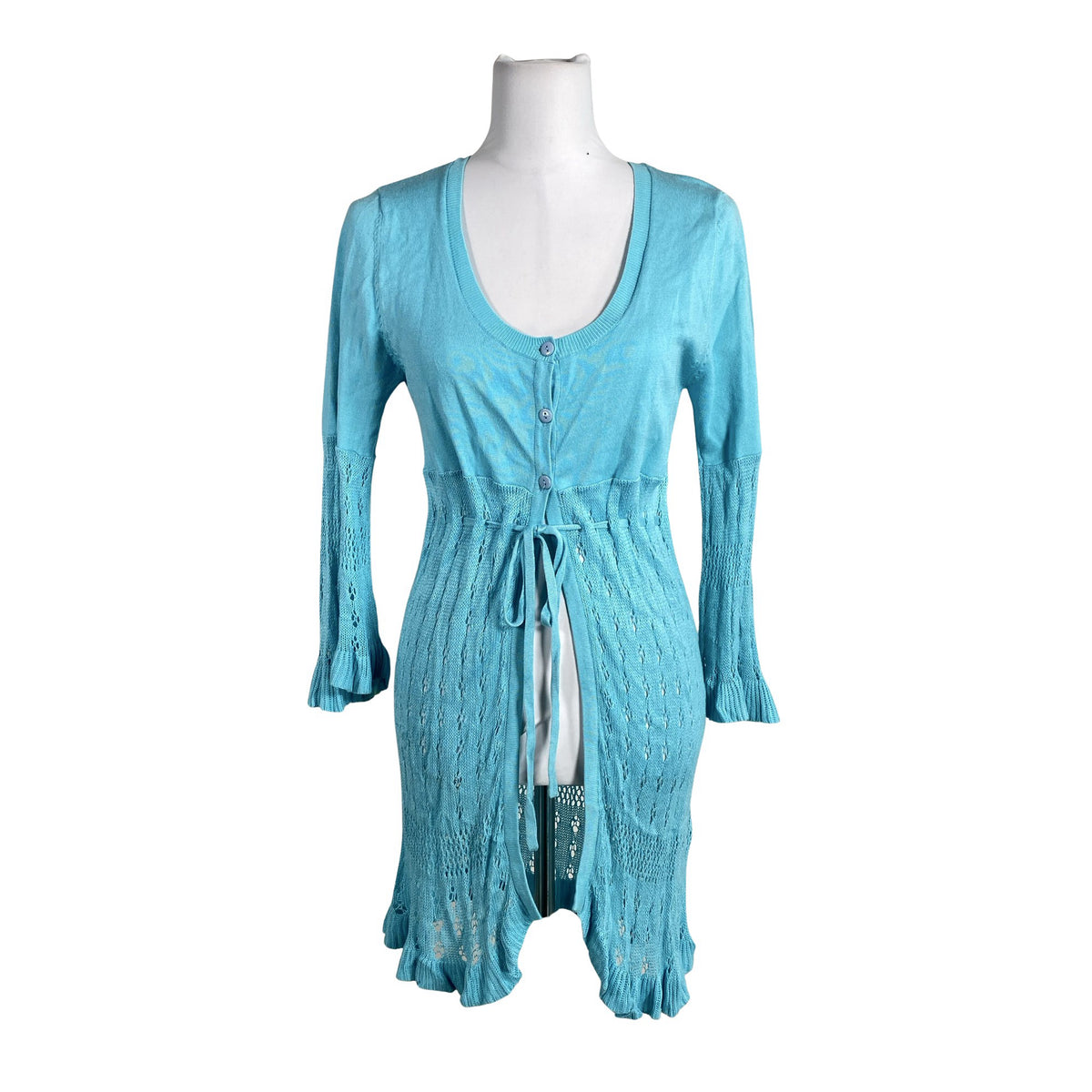 Unisex Pierre Cavallo - Cardigan, size 38 - Turquoise (1)
