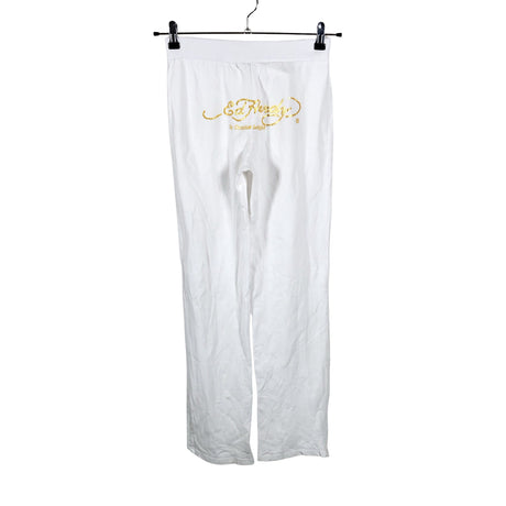 Unisex Ed Hardy - Tricot pants, size 34 - White (2)