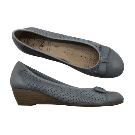Unisex Caprice - High heels, size 38 - Light blue ()