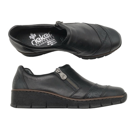 Unisex Rieker - Walking shoes, size 38 - Black ()