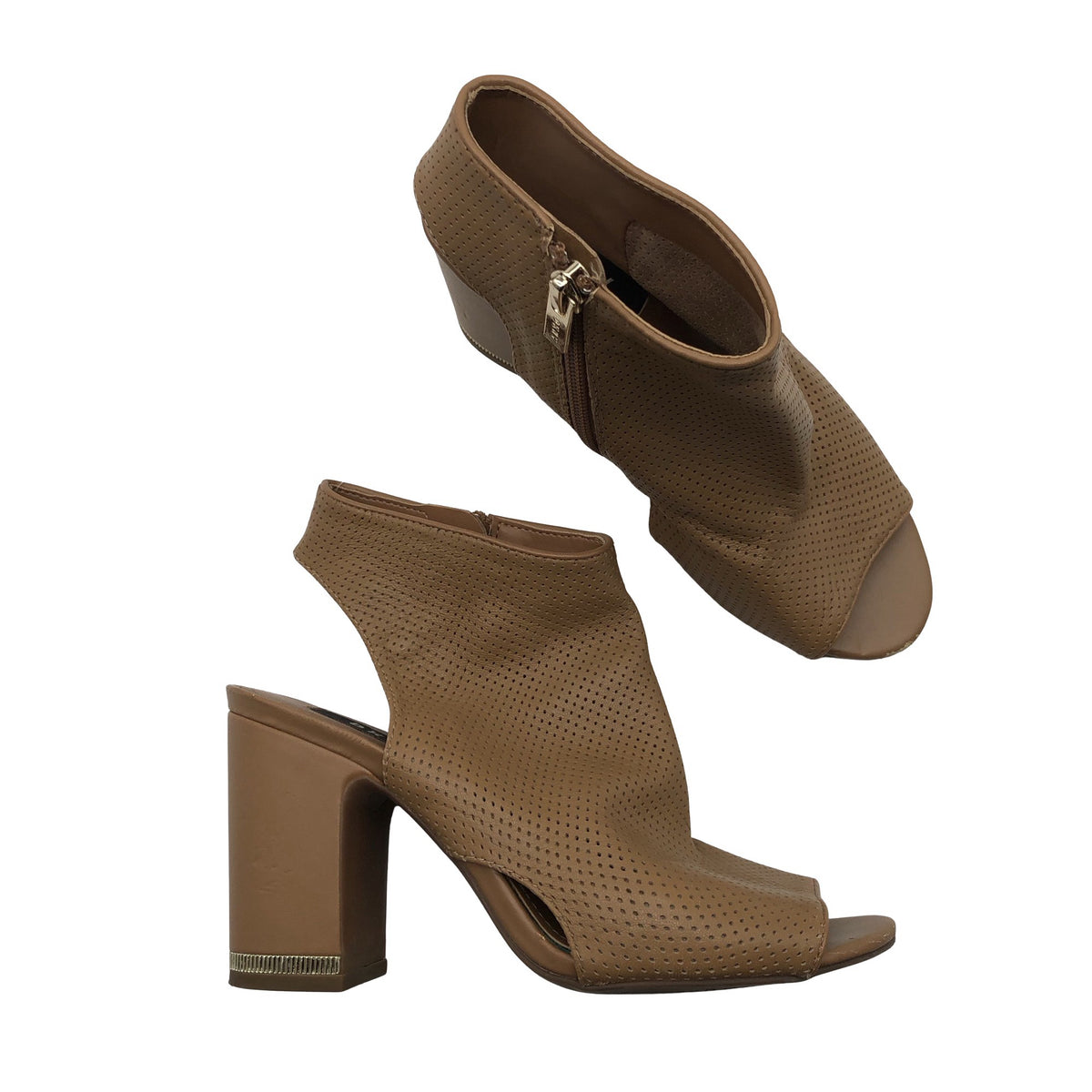 Unisex DKNY - Heeled sandals, size 37 - Brown (1)