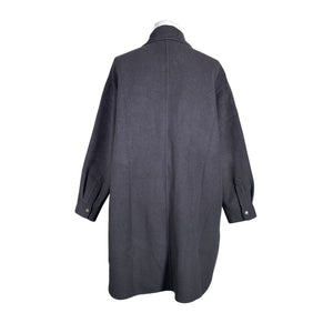 Unisex Massimo Dutti - Wool coat, size 38 - Gray (2)