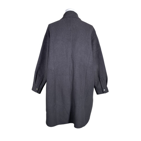 Unisex Massimo Dutti - Wool coat, size 38 - Gray (2)