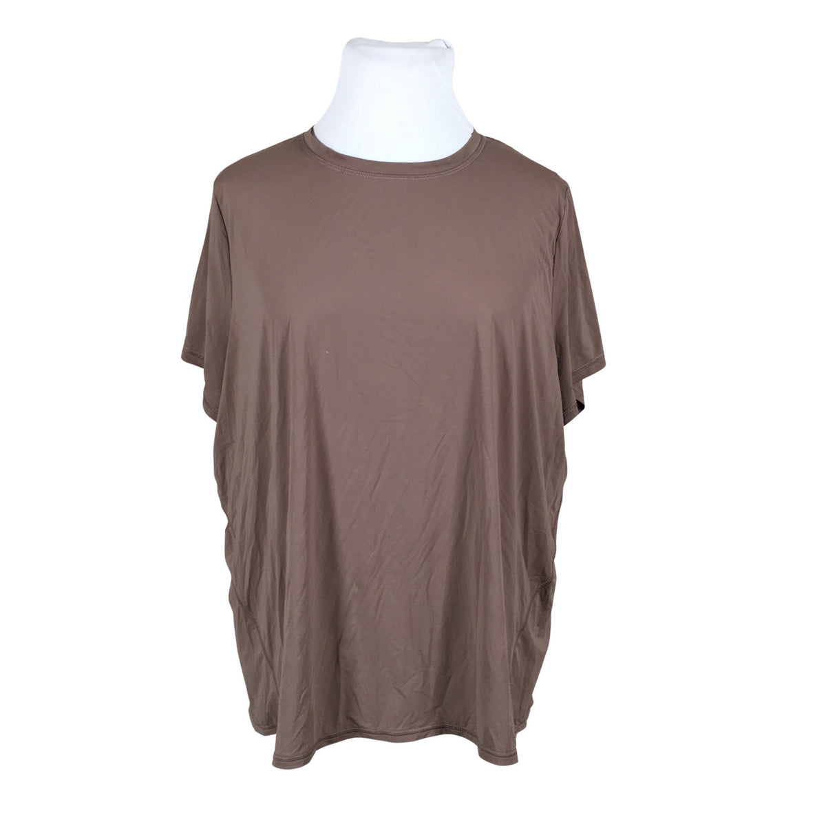 Unisex Lindex - Sports shirt, short sleeve, size 46 - Brown (1)