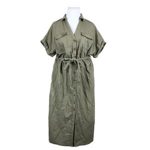 Unisex Lindex - Dress, size 42 - Green (1)