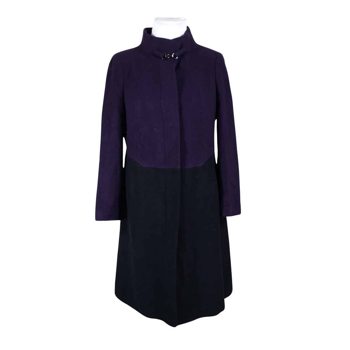Unisex Mosaic - Wool coat, size 42 - Violet (1)