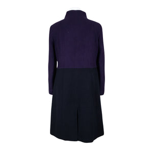 Unisex Mosaic - Wool coat, size 42 - Violet (2)