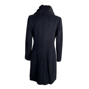 Unisex Manuela Conti - Wool coat, size 38 - Black (2)