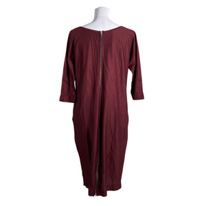 Unisex Cora Kemperman - Tricot dress, size 36 - Wine red (2)