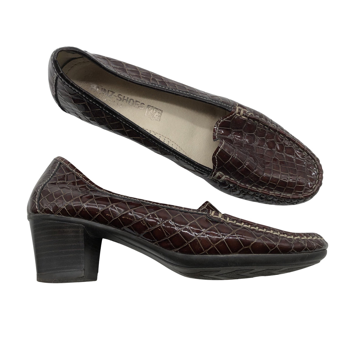 Unisex Thomas Múnz - High heels, size 37 - Brown (1)