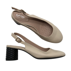 Unisex Geox - High heels, size 37 - Beige (1)