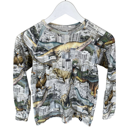 Unisex Molo Kids - Tricot shirt, size 134 - 140 - Gray ()