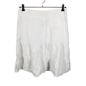 Unisex Lindex - Fabric skirt, size 40 - Natural white (1)