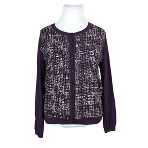 Unisex Jackpot - Cardigan, size 42 - Violet (1)