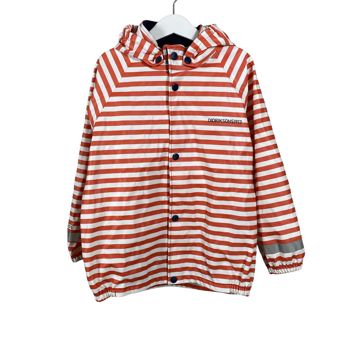 Unisex Didriksons - Rain jacket, size 116 - 122 - Red (1)