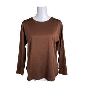 Unisex Röhnisch - Sports shirt, long sleeve, size 36 - Brown (1)