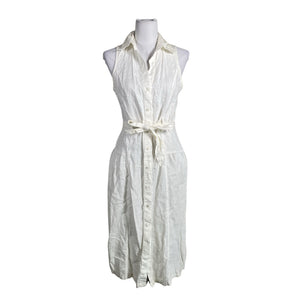 Unisex Benetton - Dress, size 36 - Natural white (1)