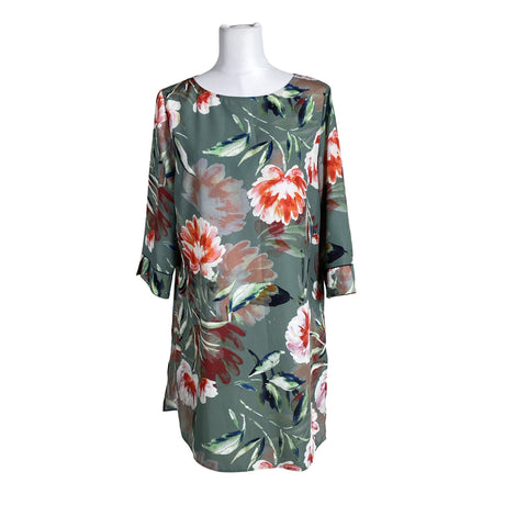 Unisex Your Face - Schiffon dress, size 40 - Green ()