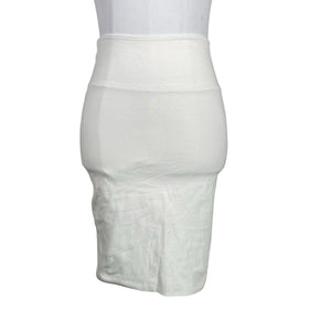 Unisex Kaffe - Tricot skirt, size 36 - White (1)
