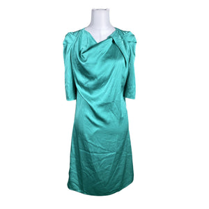 Unisex Katri Niskanen - Schiffon dress, size 36 - Green (1)