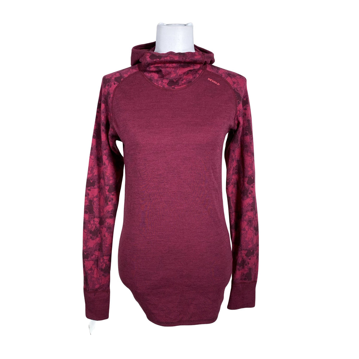 Unisex Devold - Hoodie, size 40 - Wine red (1)
