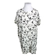 Unisex Zizzi - Schiffon dress, size 48 - White ()
