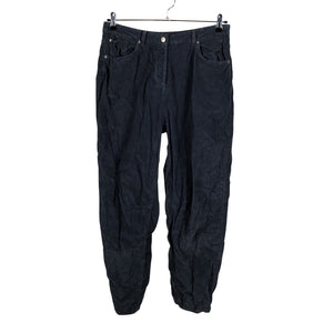 Unisex Next - Velvet pants, size 40 - Blue (1)