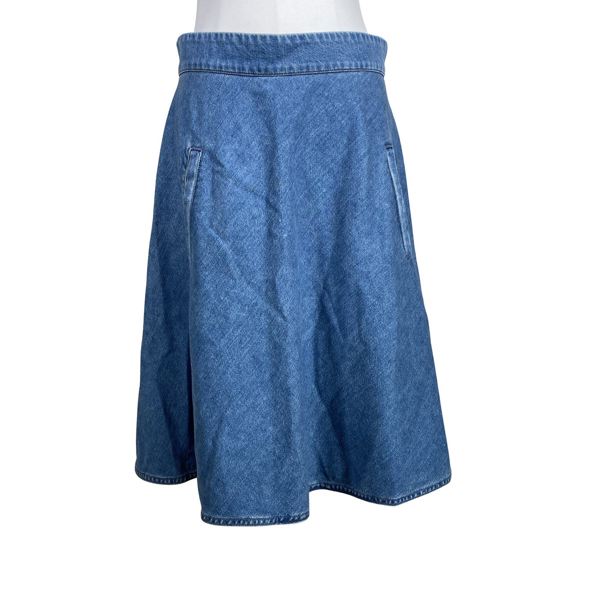 Unisex Mads Norgaard - Denim skirt, size 36 - Blue (1)