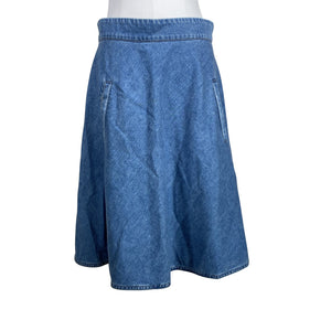 Unisex Mads Norgaard - Denim skirt, size 36 - Blue (1)