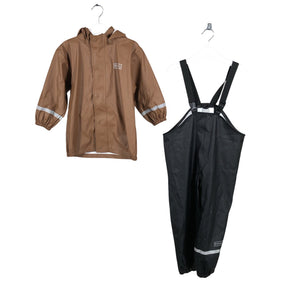 Unisex Remu - Rainwear, size 98 - 104 - Brown (1)
