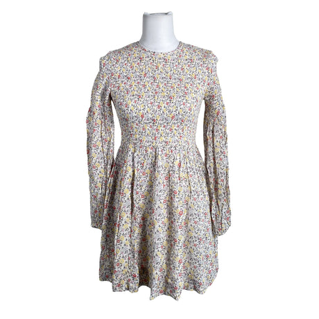 Unisex Ganni - Schiffon dress, size 36 - White ()