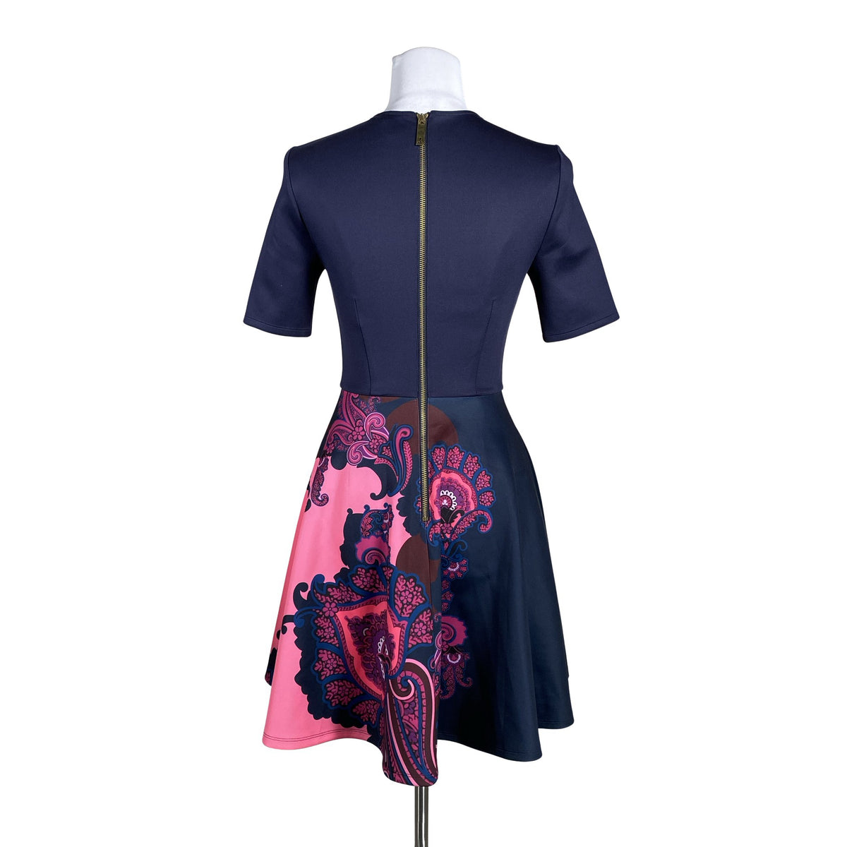 Unisex Ted Baker - Tricot dress, size 34 - Blue (2)