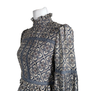 Unisex By Malina - Party dress, size 36 - Blue (2)