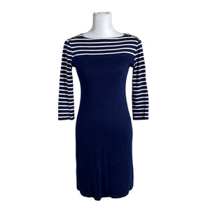 Unisex Lauren Ralph Lauren - Tricot dress, size 36 - Blue (1)