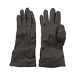 Unisex Sauso - Leather gloves, size Ei kokoa - Brown ()